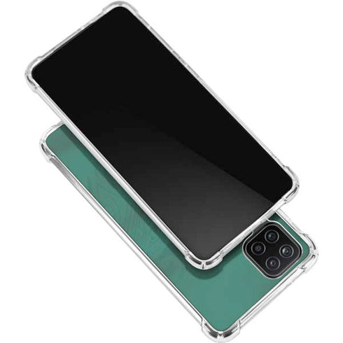 Senegal Soccer Flag Galaxy A12 Clear Case